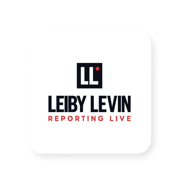 Leiby Levin Reporting Live logo