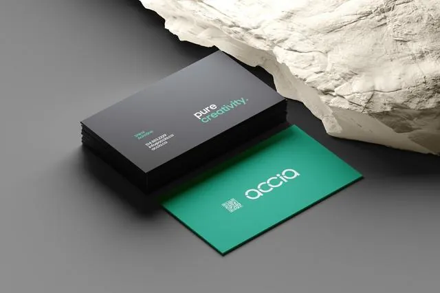 Accia business cards