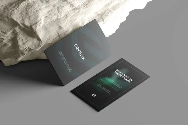 Centrix 3D printing business cards