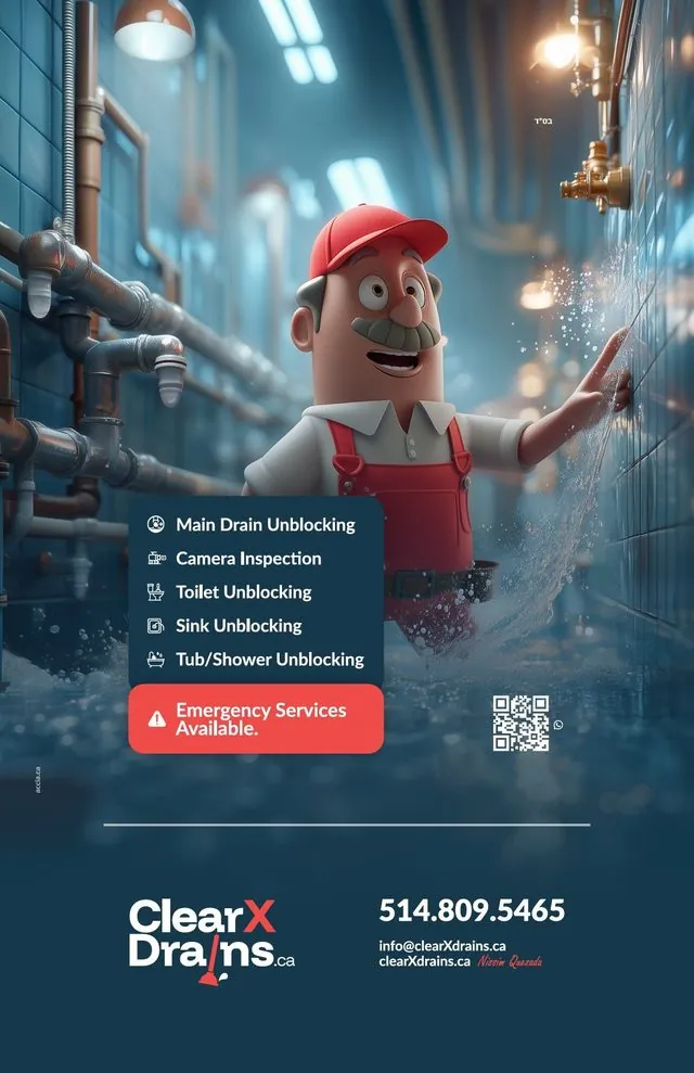 ClearX Drains ad