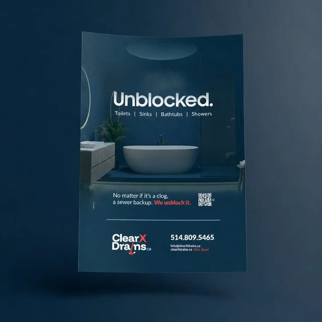 ClearX Drains ad