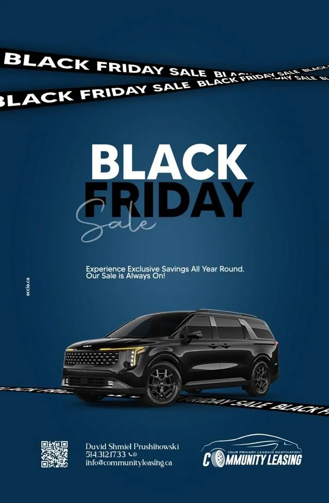 Community Leasing, Black Friday ad