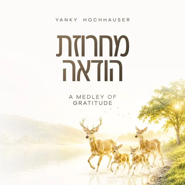 Gratitude deer artwork poster