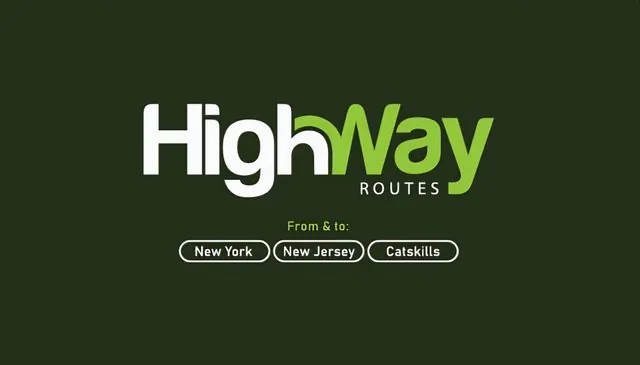 Highway Routes logo poster