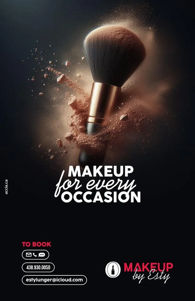 Makeup by Esty ad