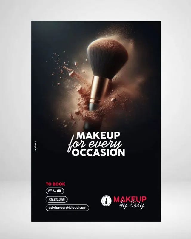 Makeup by Esty ad