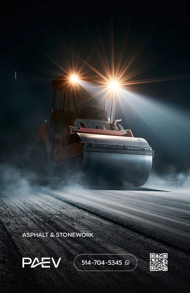 PAEV asphalt ad