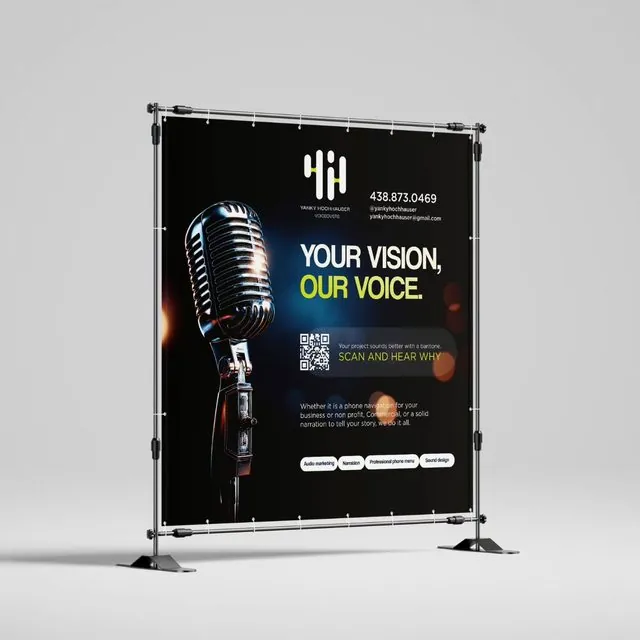 Podcast banner design