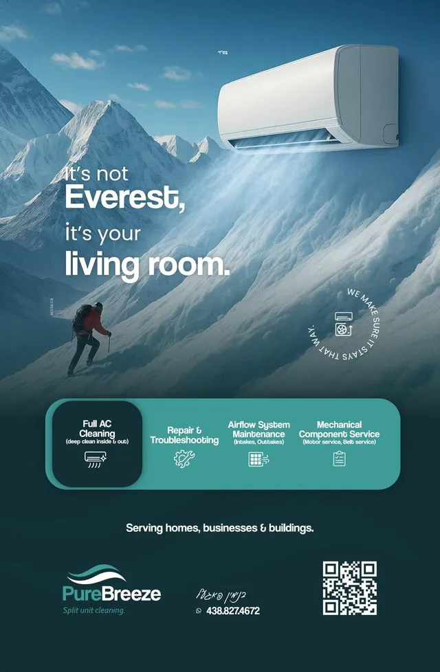 PureBreeze Everest ad