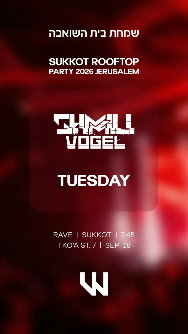 Shmi Vogel rooftop poster