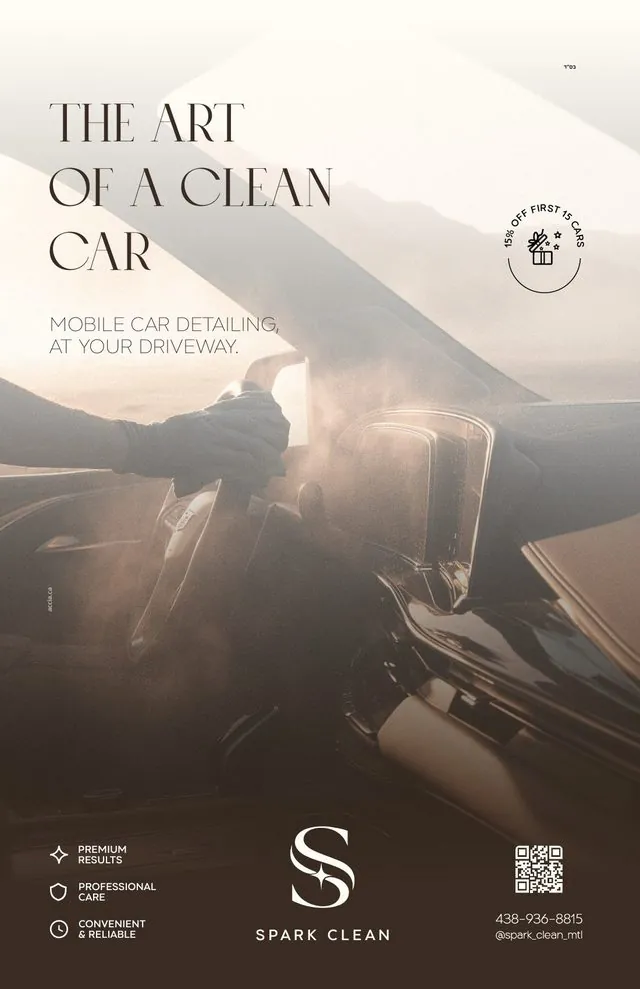 Spark Clean art poster